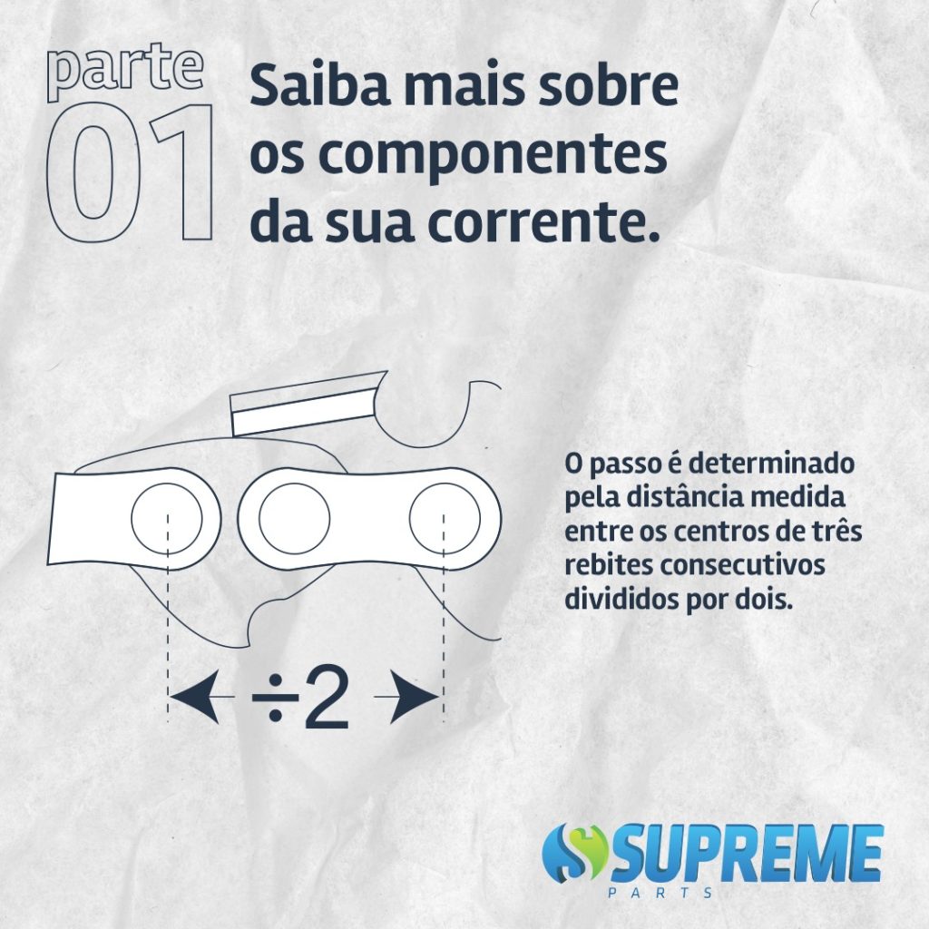 passo, corrente de motosserra, dicas, marketing de conteudo